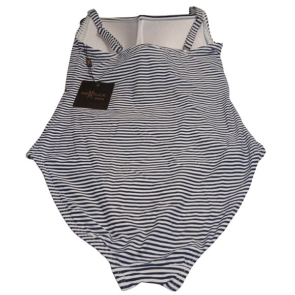 Nip Tuck Sorrento Stripe Joanne One Piece Swimsuit NWT Size 8 - Picture 6 of 10